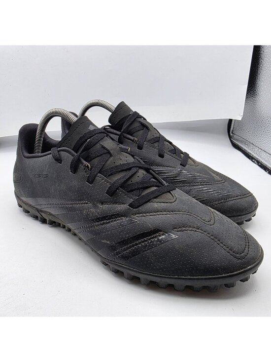 Adidas Predator Club TF Mens Size 10 Carbon Black Indoor Soccer Cleats IG5458 main image 11